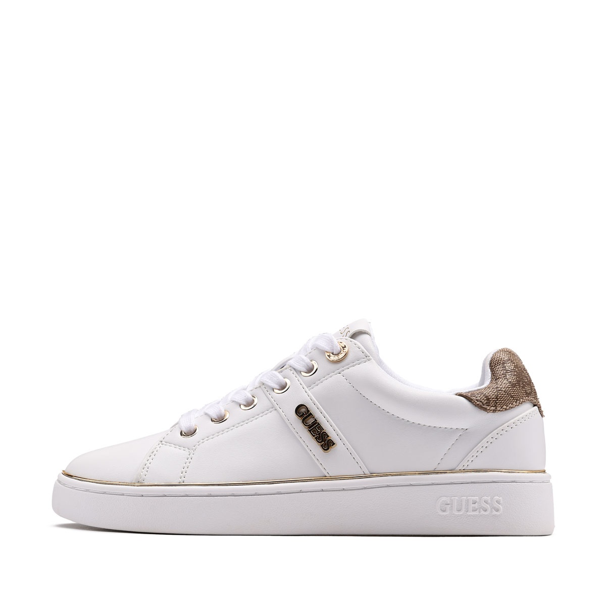 Guess Britz Teniși damă FLFBTZELE12-WHITE
