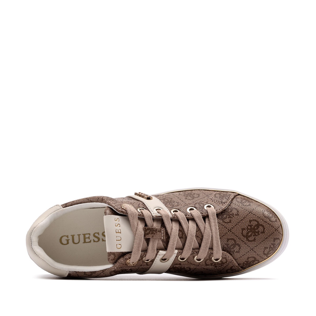 Guess Britz Teniși damă FLFBTZFAL12-BEIGE