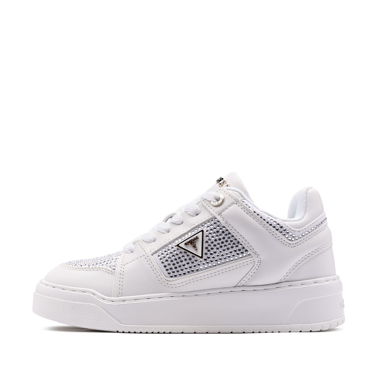 Teniși damă Guess Delove FLTDL2LEA12-WHITE Guess Delove Teniși damă FLTDL2LEA12-WHITE