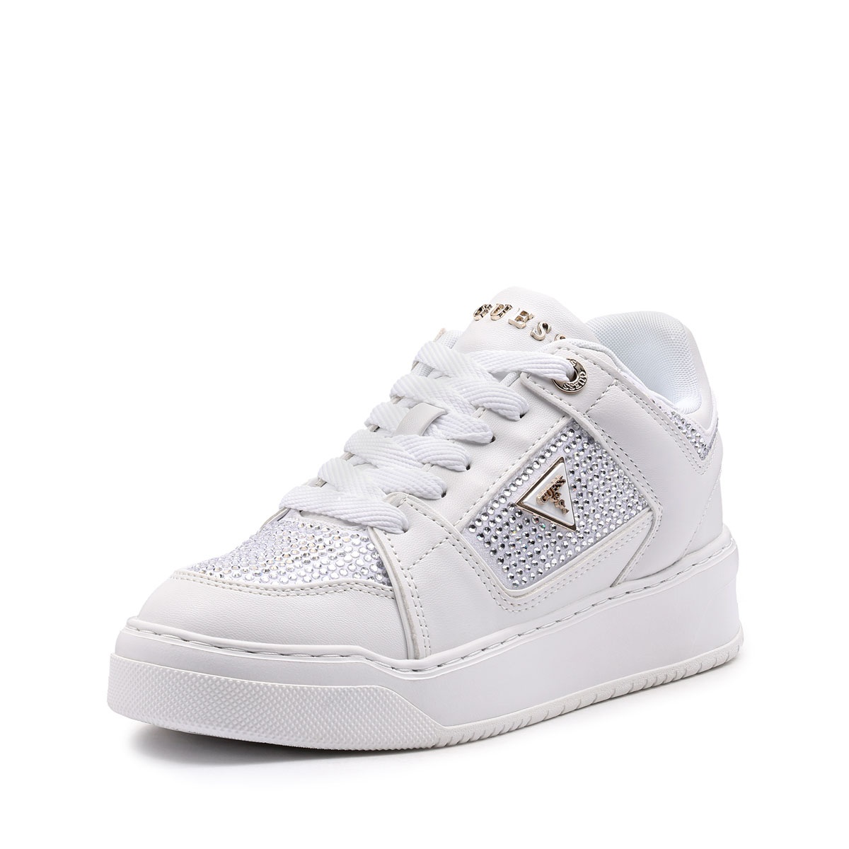 Teniși damă Guess Delove FLTDL2LEA12-WHITE Guess Delove Teniși damă FLTDL2LEA12-WHITE