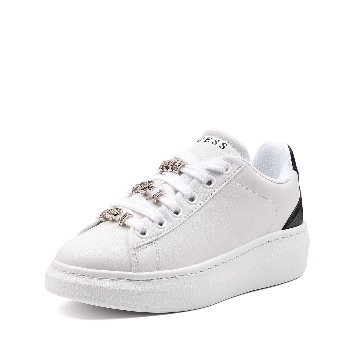 Guess Fionia Teniși damă FLJFIOELE12-WHBLK