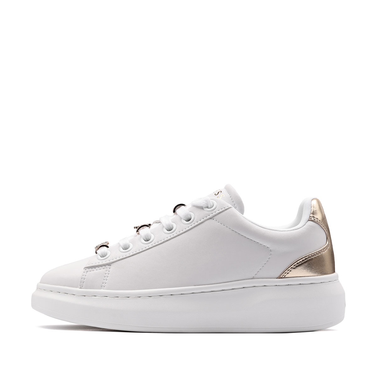 Guess Fionia Teniși damă FLJFIOELE12-WHPLA