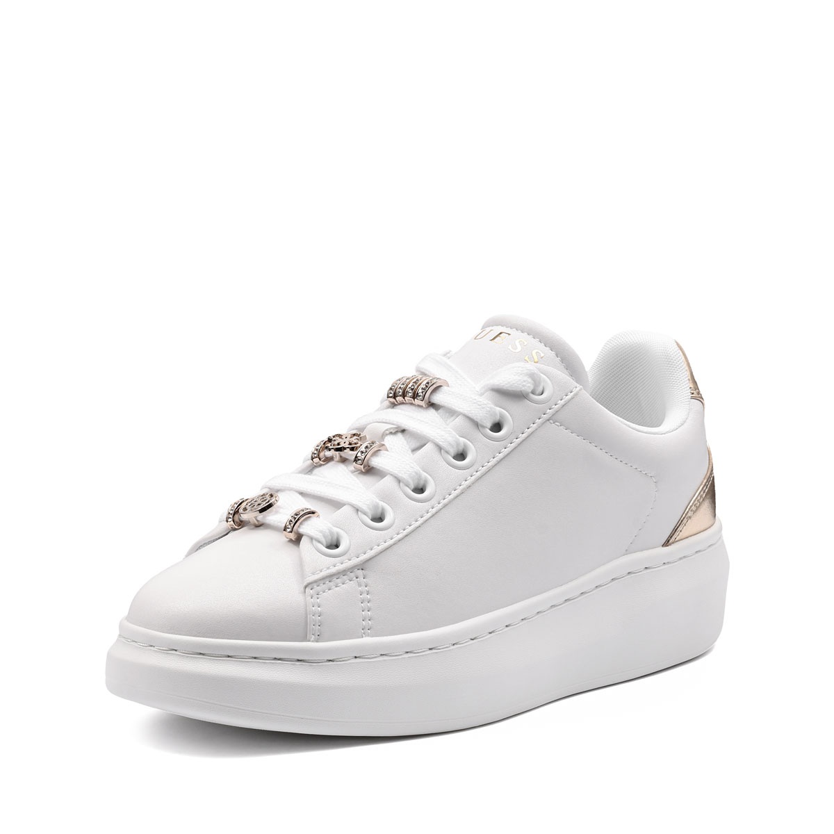 Guess Fionia Teniși damă FLJFIOELE12-WHPLA