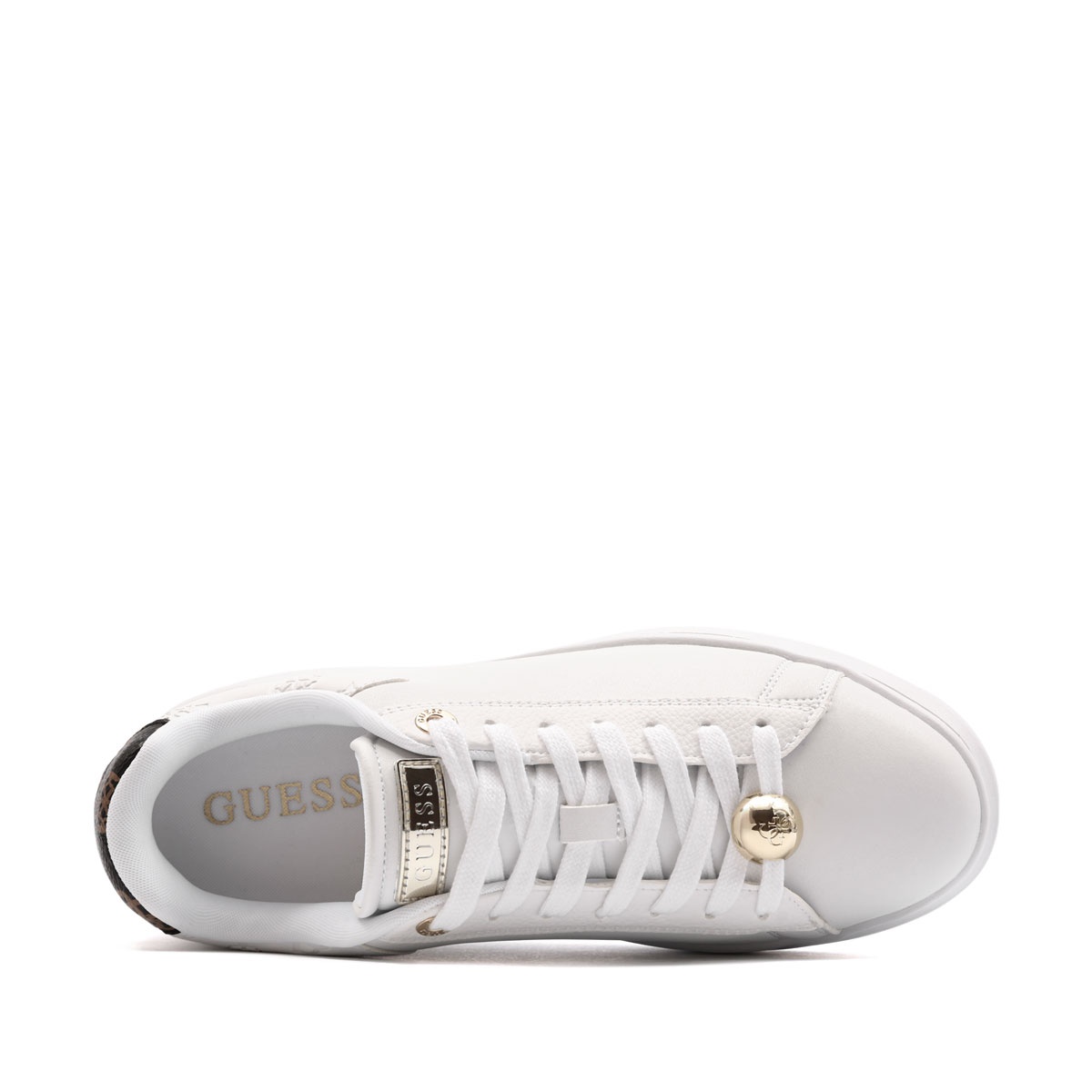 Guess Fireup Teniși damă FLTFRELEA12-WHITE