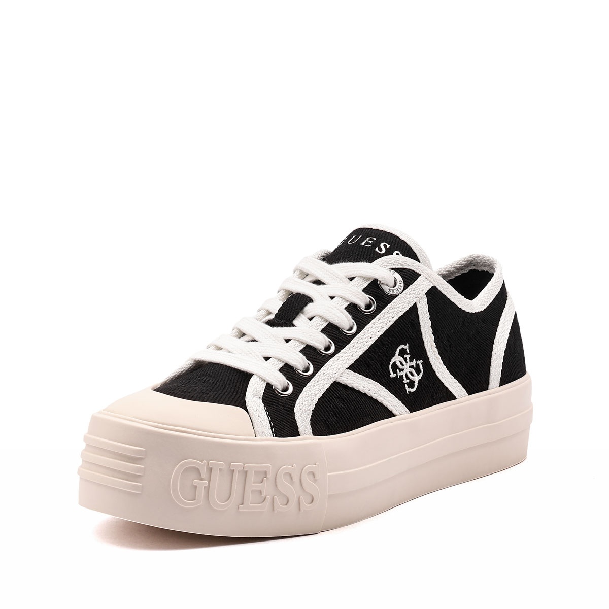 Guess Issah Teniși damă FLPISSFAL12-BLACK
