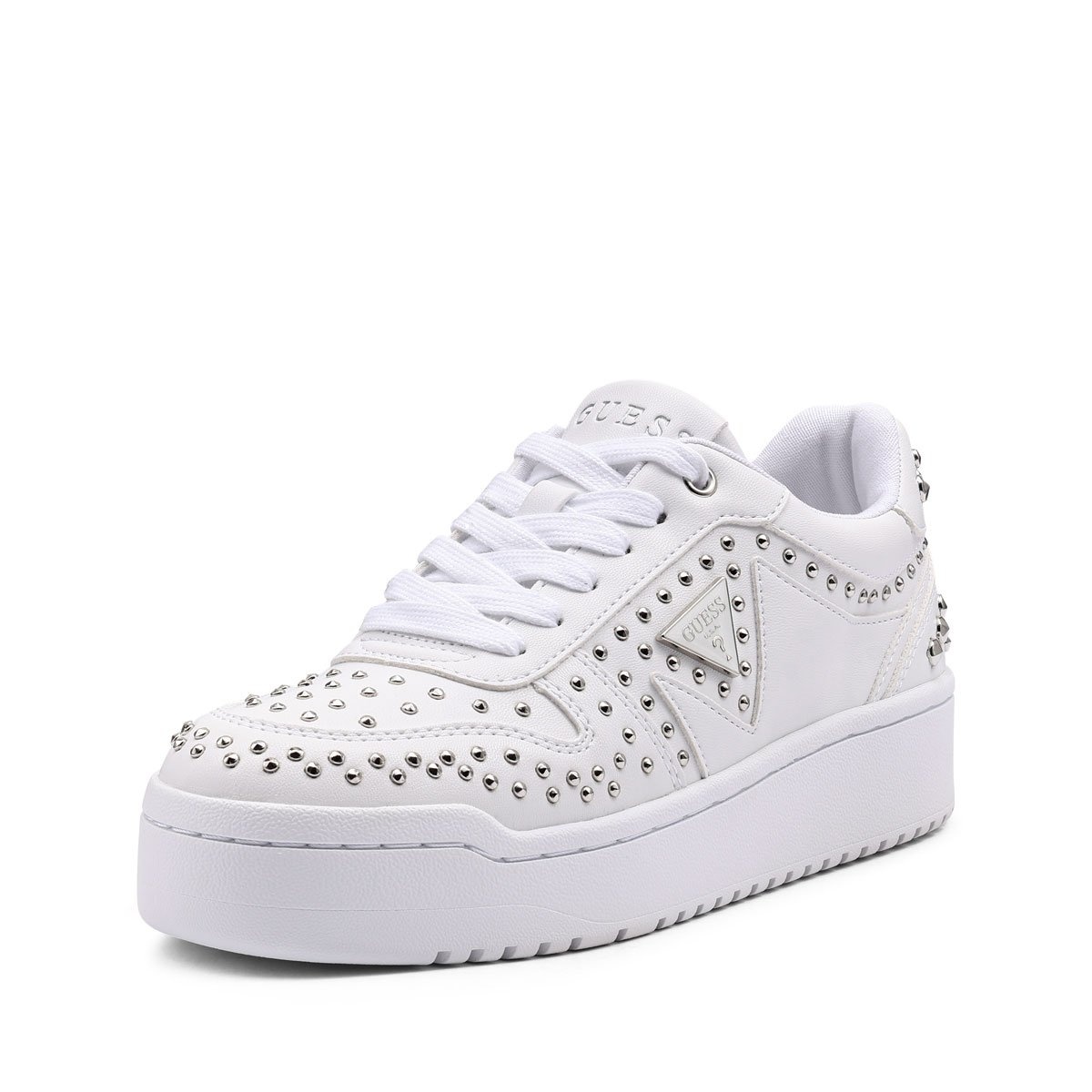 Guess Mogana Teniși damă FLFMGNELE12-WHITE