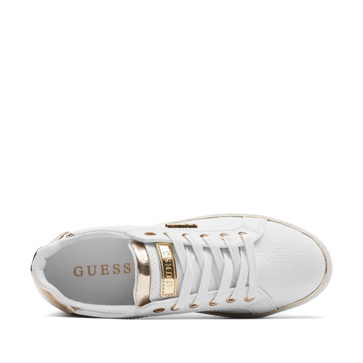 Guess Beckie Teniși damă FL5BEKFAL12-WHITE