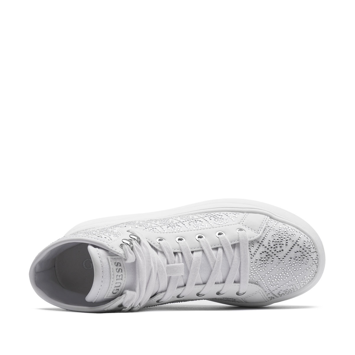 Guess Queenly Teniși damă FLTQUEFAL12-WHITE