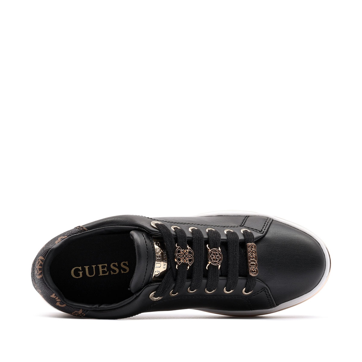 Teniși damă Guess Stasey FLPSTAELE12-BLACK Guess Stasey Teniși damă FLPSTAELE12-BLACK