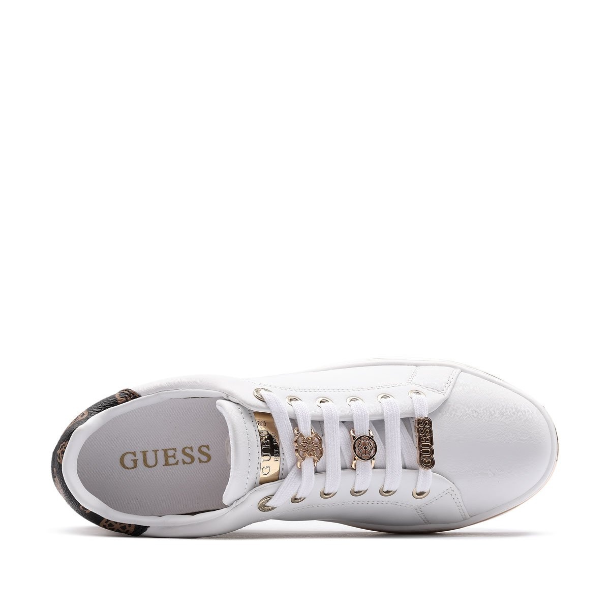 Guess Stasey Teniși damă FLPSTAELE12-WHITE