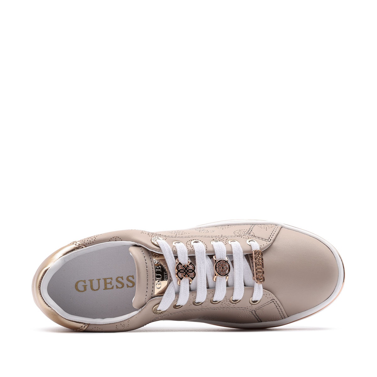 Guess Stasey Teniși damă FLPSTAFAL12-BEIGE
