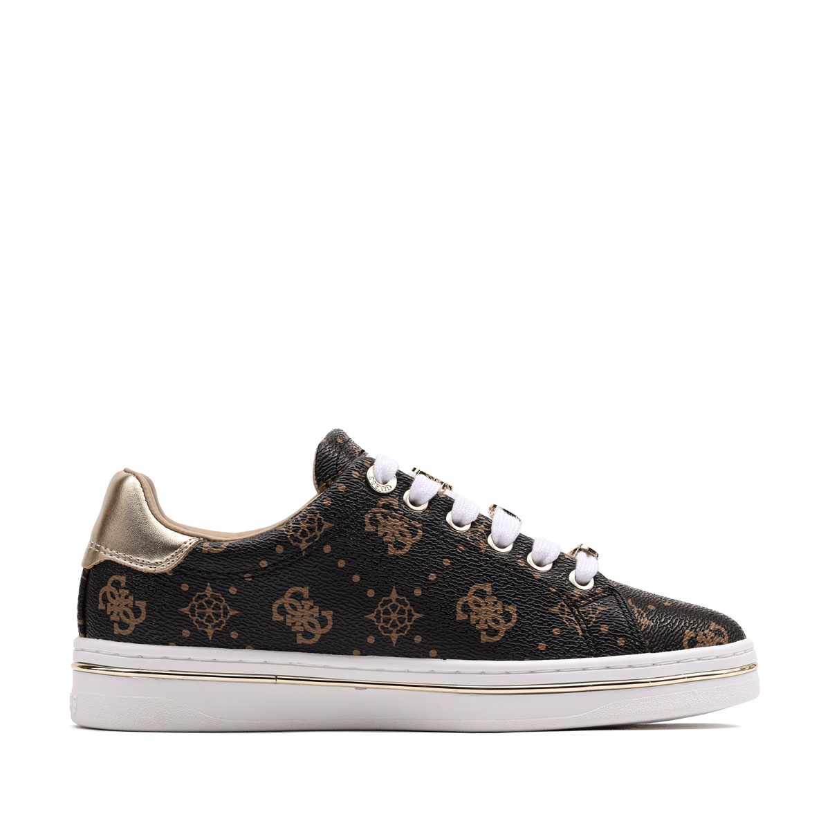Teniși damă Guess Stasey3 FLTSS3FAL12-BLKBR Guess Stasey3 Teniși damă FLTSS3FAL12-BLKBR