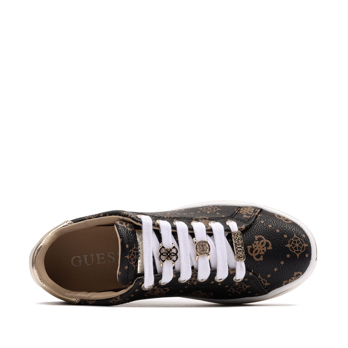 Teniși damă Guess Stasey3 FLTSS3FAL12-BLKBR Guess Stasey3 Teniși damă FLTSS3FAL12-BLKBR