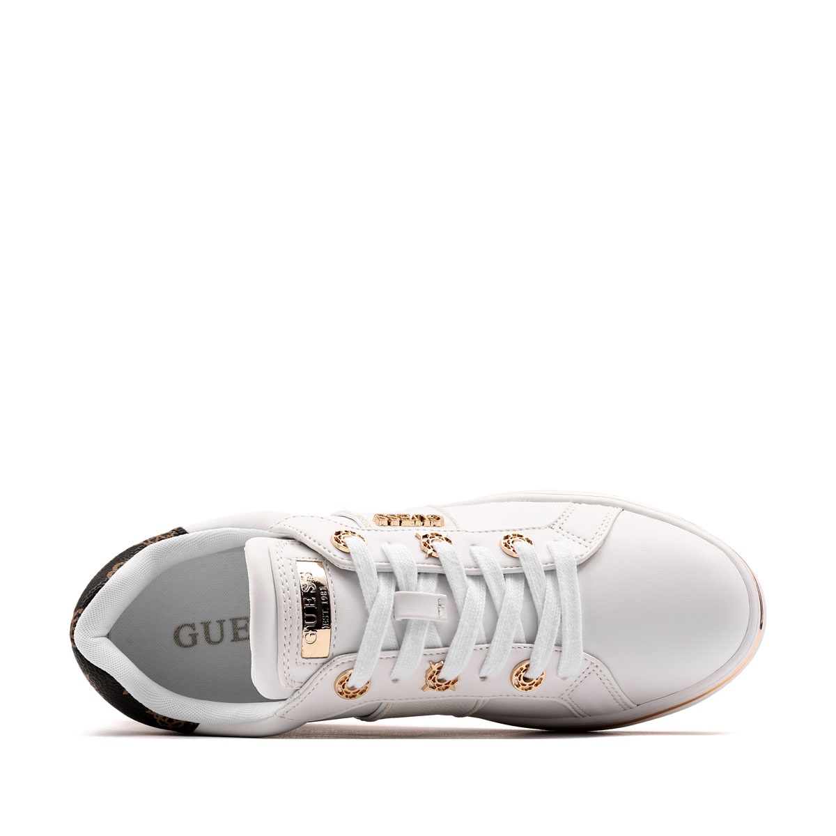 Guess Stew Teniși damă FLPSTWELE12-WHITE