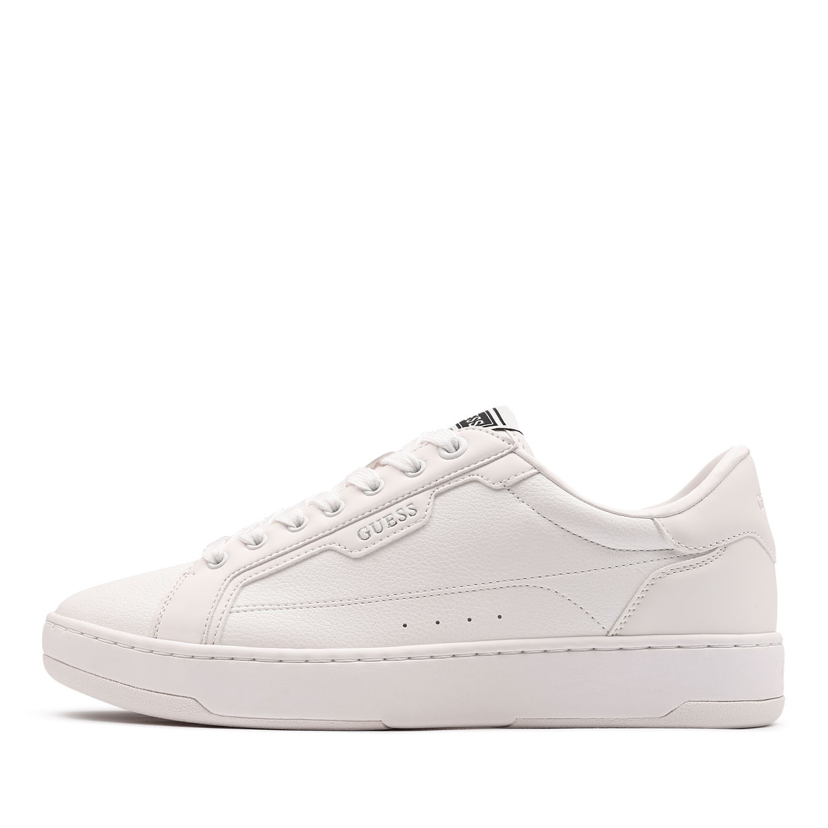 Teniși bărbați Guess Vinci FMJVICPEL12-WHITE Guess Vinci Teniși bărbați FMJVICPEL12-WHITE