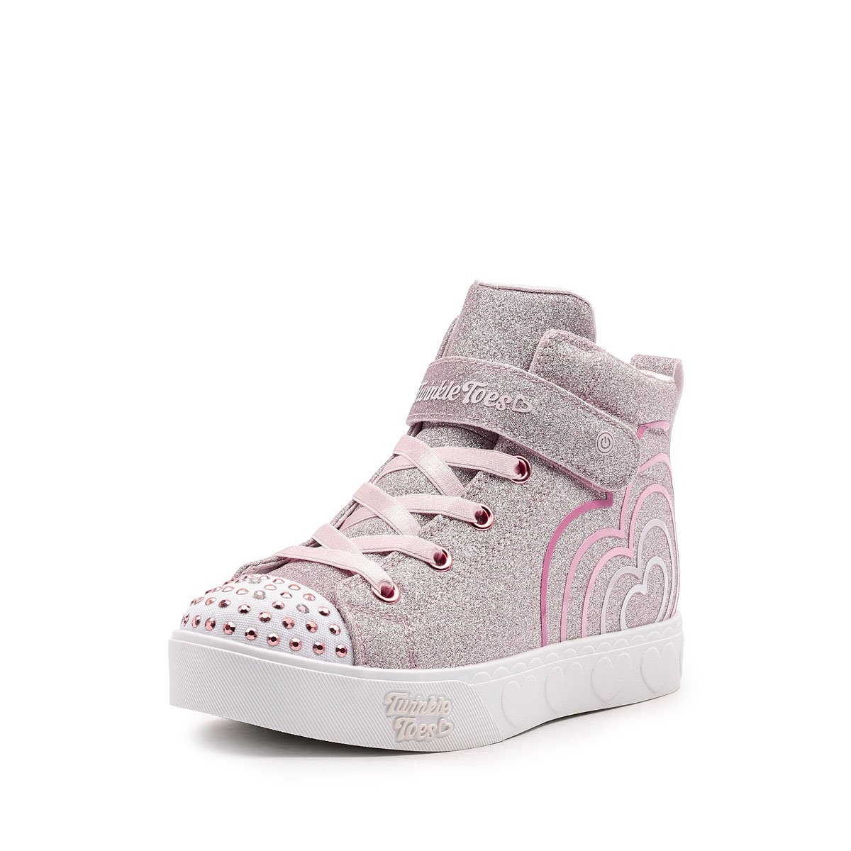 Skechers S Lights-Heart Steps Teniși copii 314623L-RSGD