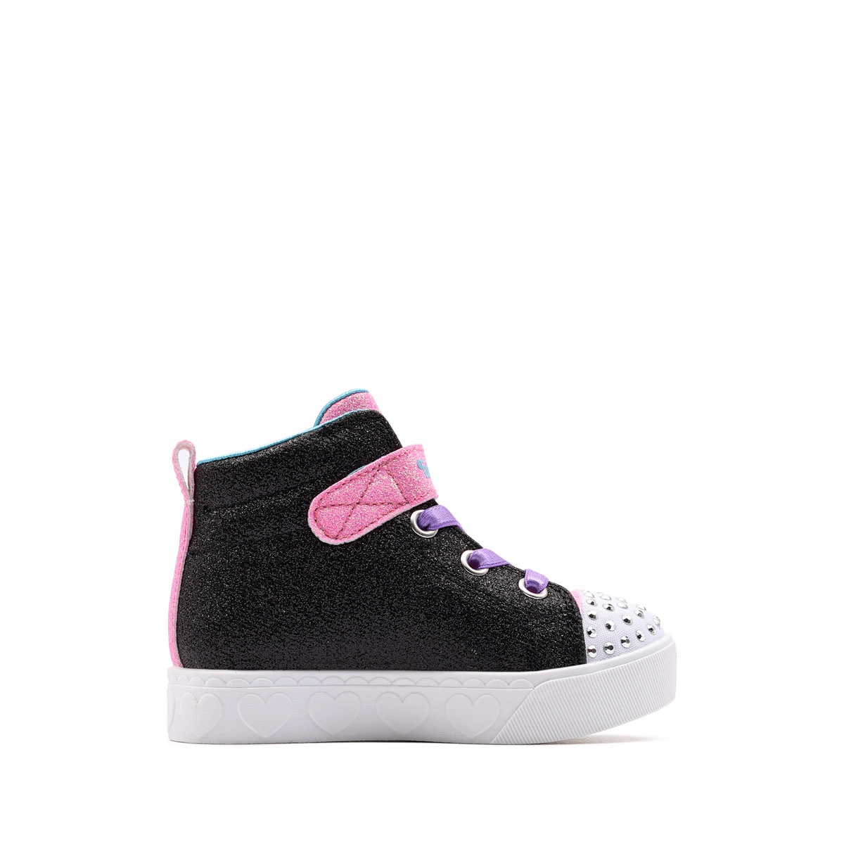 Teniși copii Skechers S Lights-Heart Steps-Heart Glow 314623N-BKMT Skechers S Lights-Heart Steps-Heart Glow Teniși copii 314623N-BKMT
