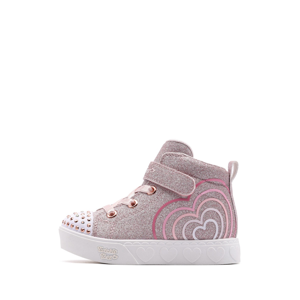 Teniși copii Skechers S Lights-Heart Steps-Heart Glow 314623N-RSGD Skechers S Lights-Heart Steps-Heart Glow Teniși copii 314623N-RSGD