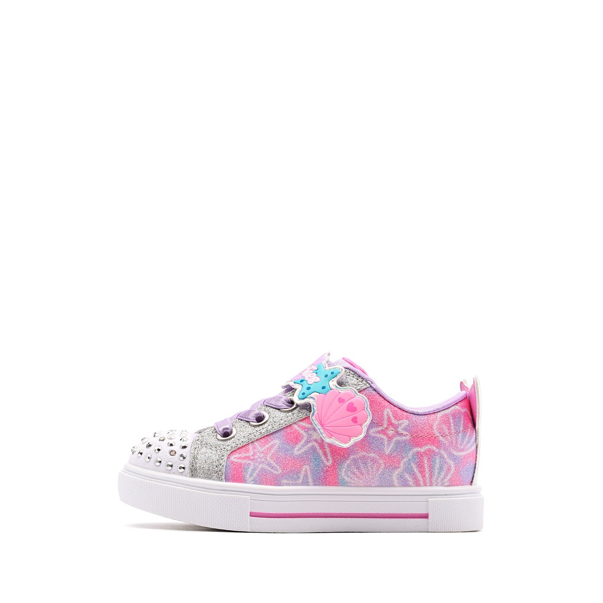 Skechers S Lights-Twinkle Sparks-Underwater Magic Teniși copii 314824N-LVMT