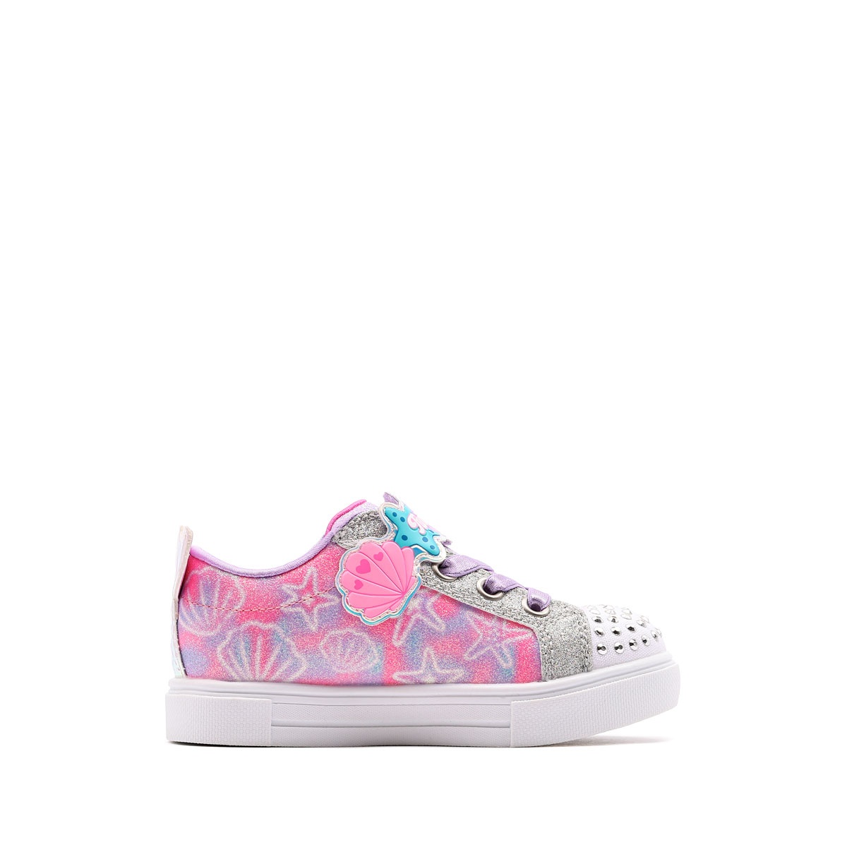 Skechers S Lights-Twinkle Sparks-Underwater Magic Teniși copii 314824N-LVMT
