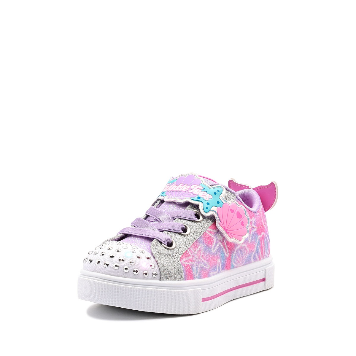 Skechers S Lights-Twinkle Sparks-Underwater Magic Teniși copii 314824N-LVMT