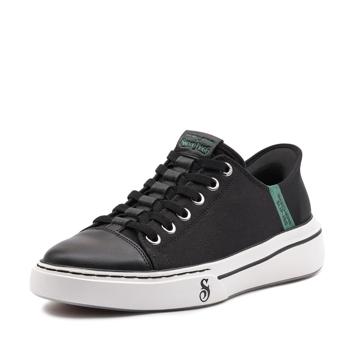 Skechers Snoop One-Low Dogg Canvas Teniși bărbați 251030-BLK