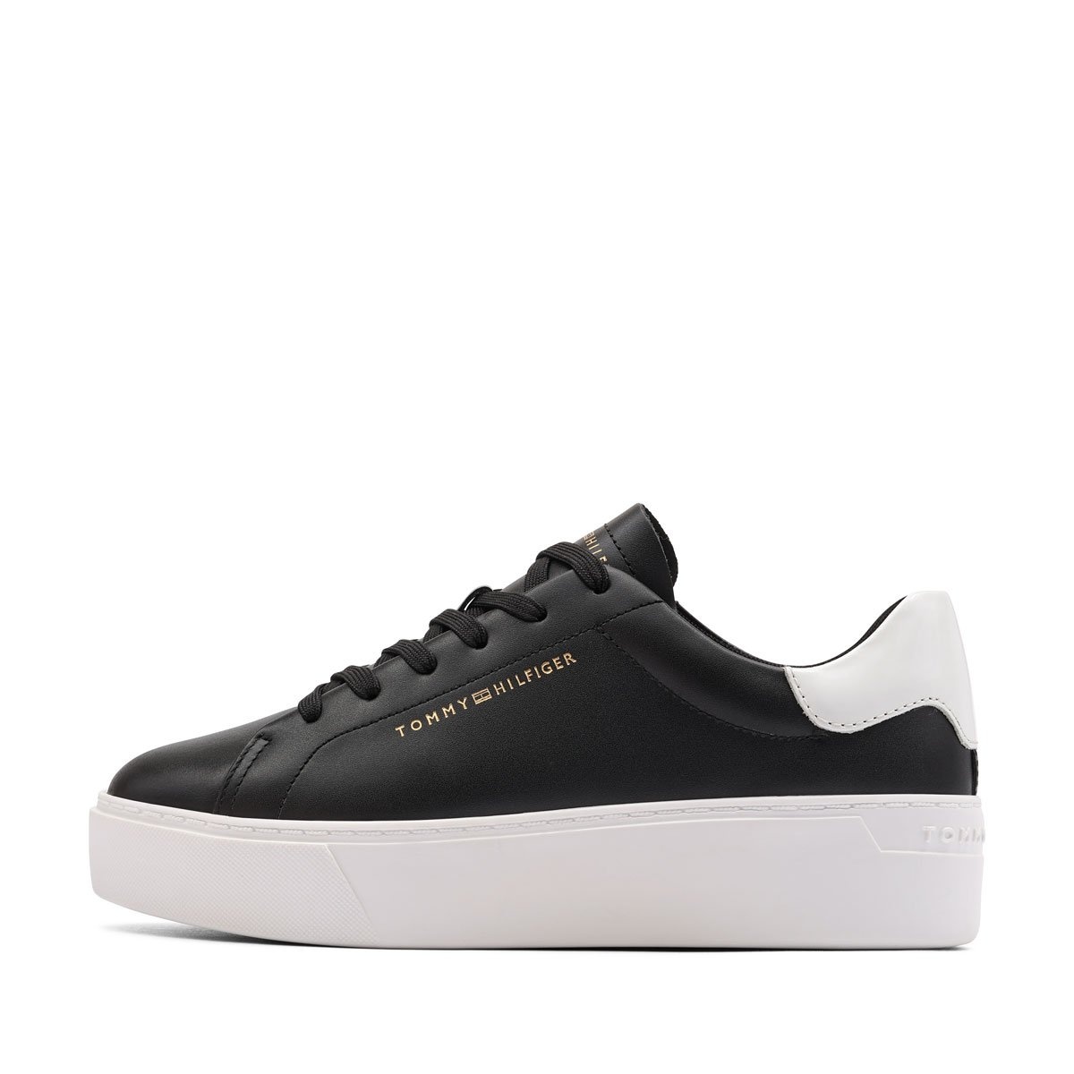 Tommy Hilfiger Chic Platform Cupsole Patent Teniși damă FW0FW08681BDS