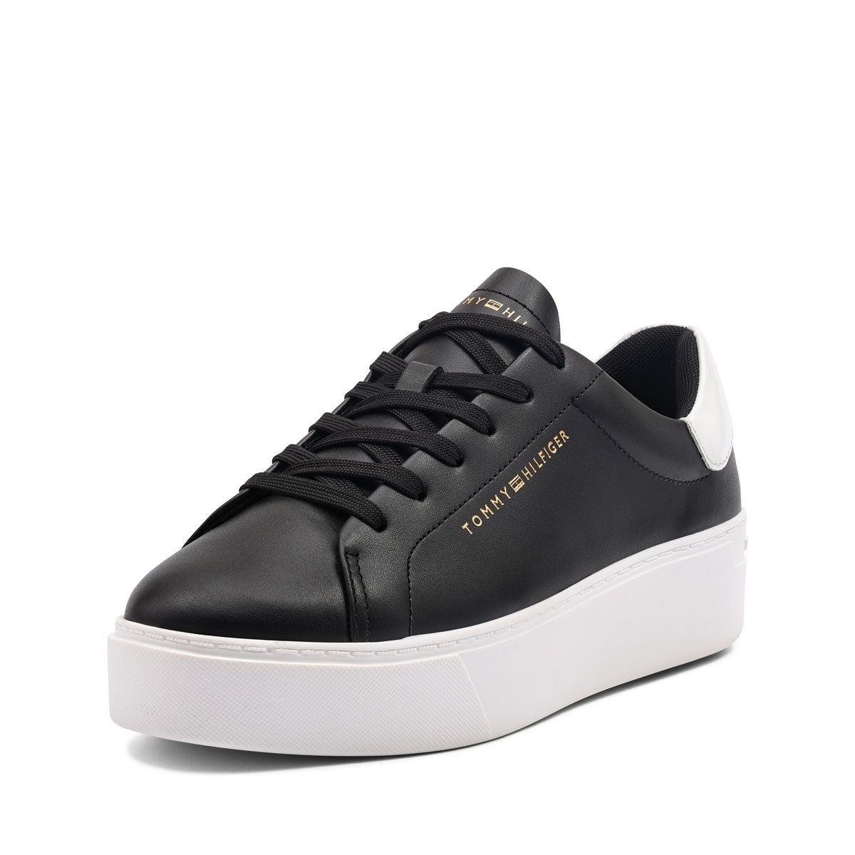 Tommy Hilfiger Chic Platform Cupsole Patent Teniși damă FW0FW08681BDS