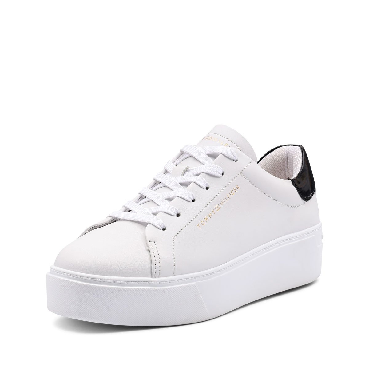 Tommy Hilfiger Chic Platform Cupsole Patent Teniși damă FW0FW08681YBS