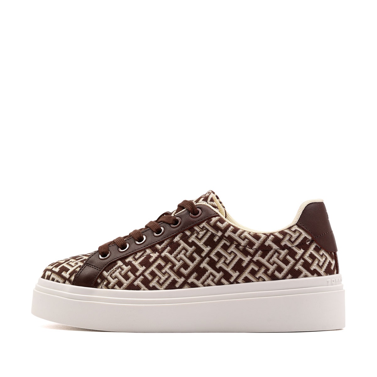 Tommy Hilfiger Chic Platform Monogram Teniși damă FW0FW09398GSZ