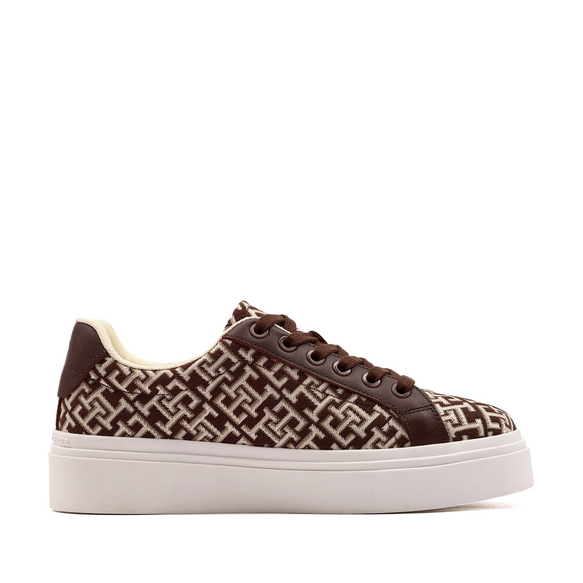 Tommy Hilfiger Chic Platform Monogram Teniși damă FW0FW09398GSZ