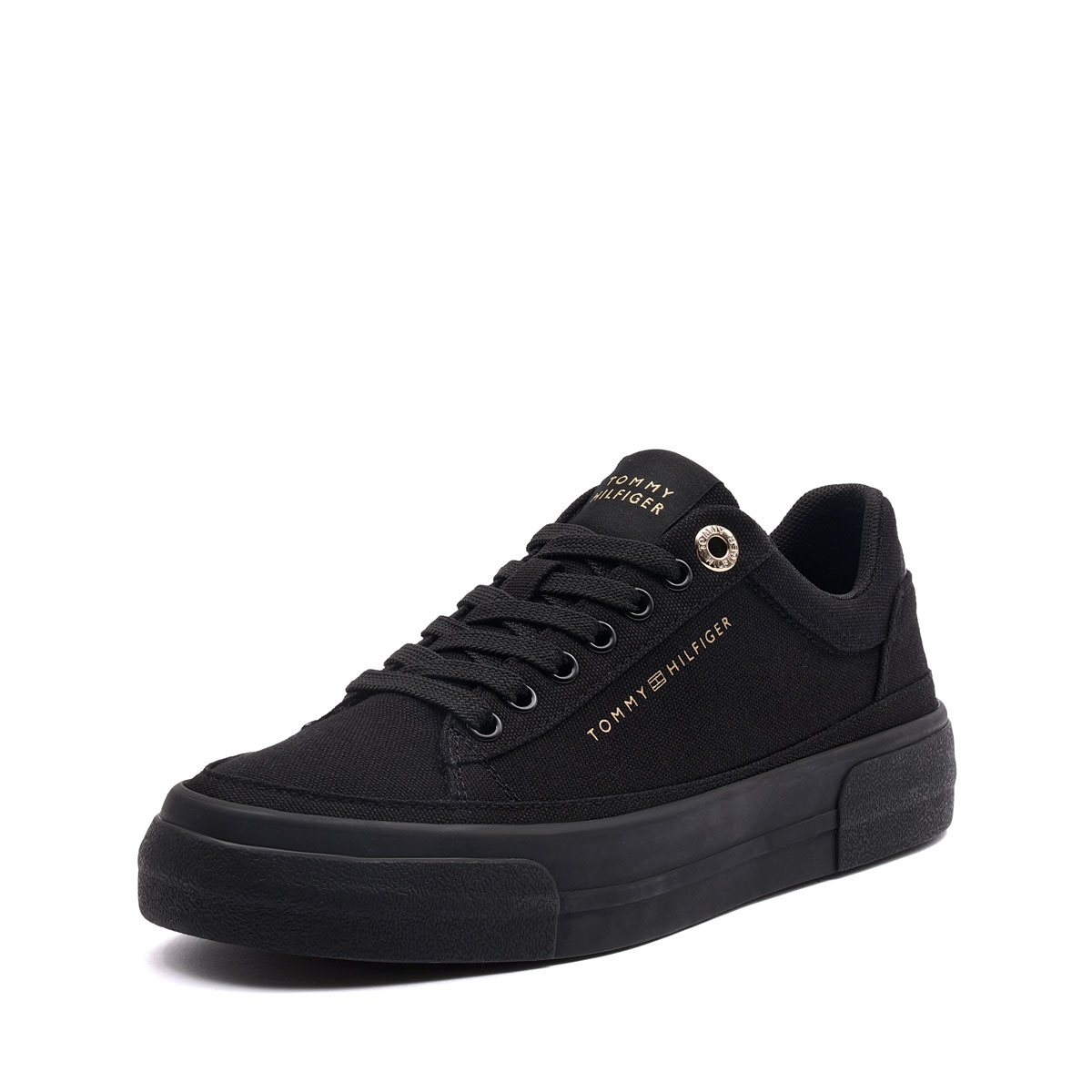 Tommy Hilfiger Foxing Platform Canvas Teniși damă FW0FW09480BDS