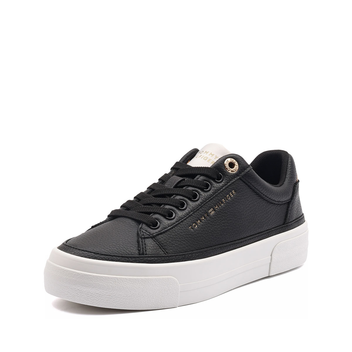 Tommy Hilfiger Foxing Platform Leather Teniși damă FW0FW090180GL