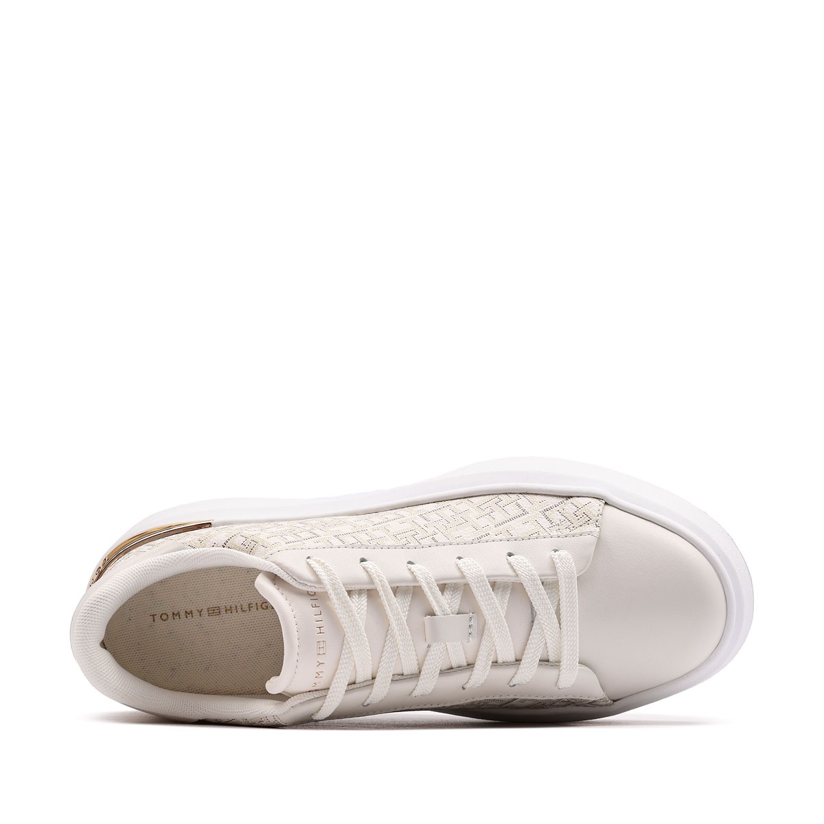 Tommy Hilfiger Monogram Platform SNK Teniși damă FW0FW09155YA8