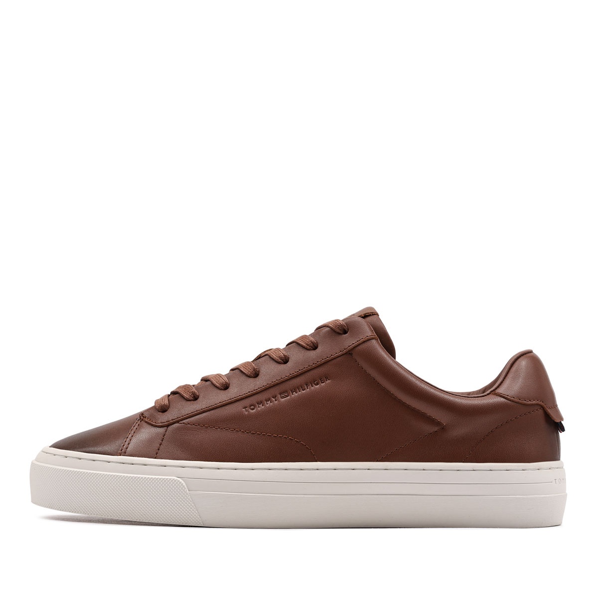 Tommy Hilfiger Premium Dress Cupsole Cognac Teniși bărbați FM0FM05771GVI