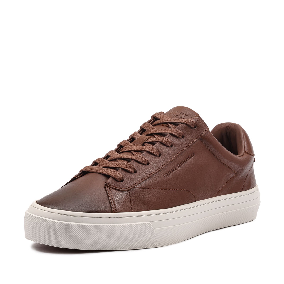 Tommy Hilfiger Premium Dress Cupsole Cognac Teniși bărbați FM0FM05771GVI