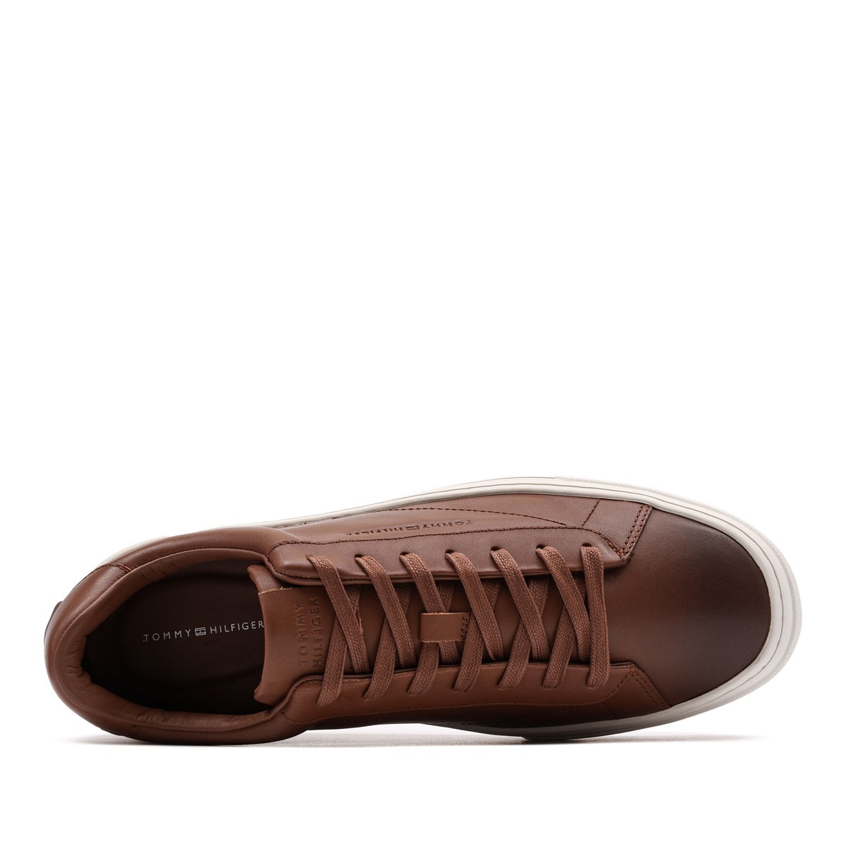 Tommy Hilfiger Premium Dress Cupsole Cognac Teniși bărbați FM0FM05771GVI