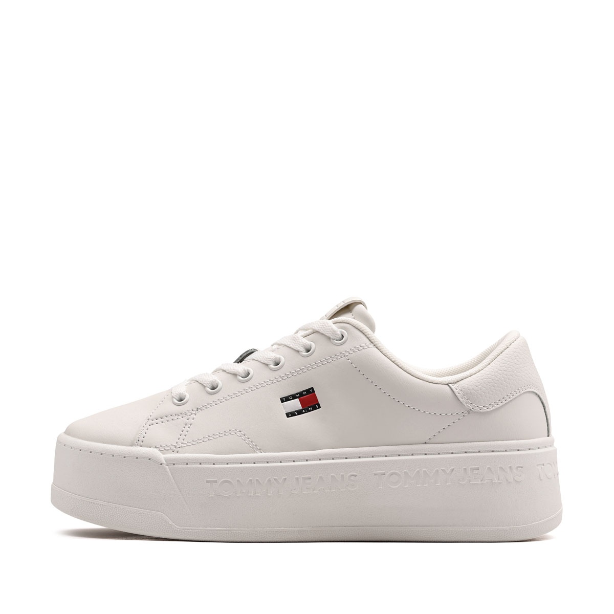 Tommy Hilfiger Script Cupsole Flatform Teniși damă EN0EN02961YBL