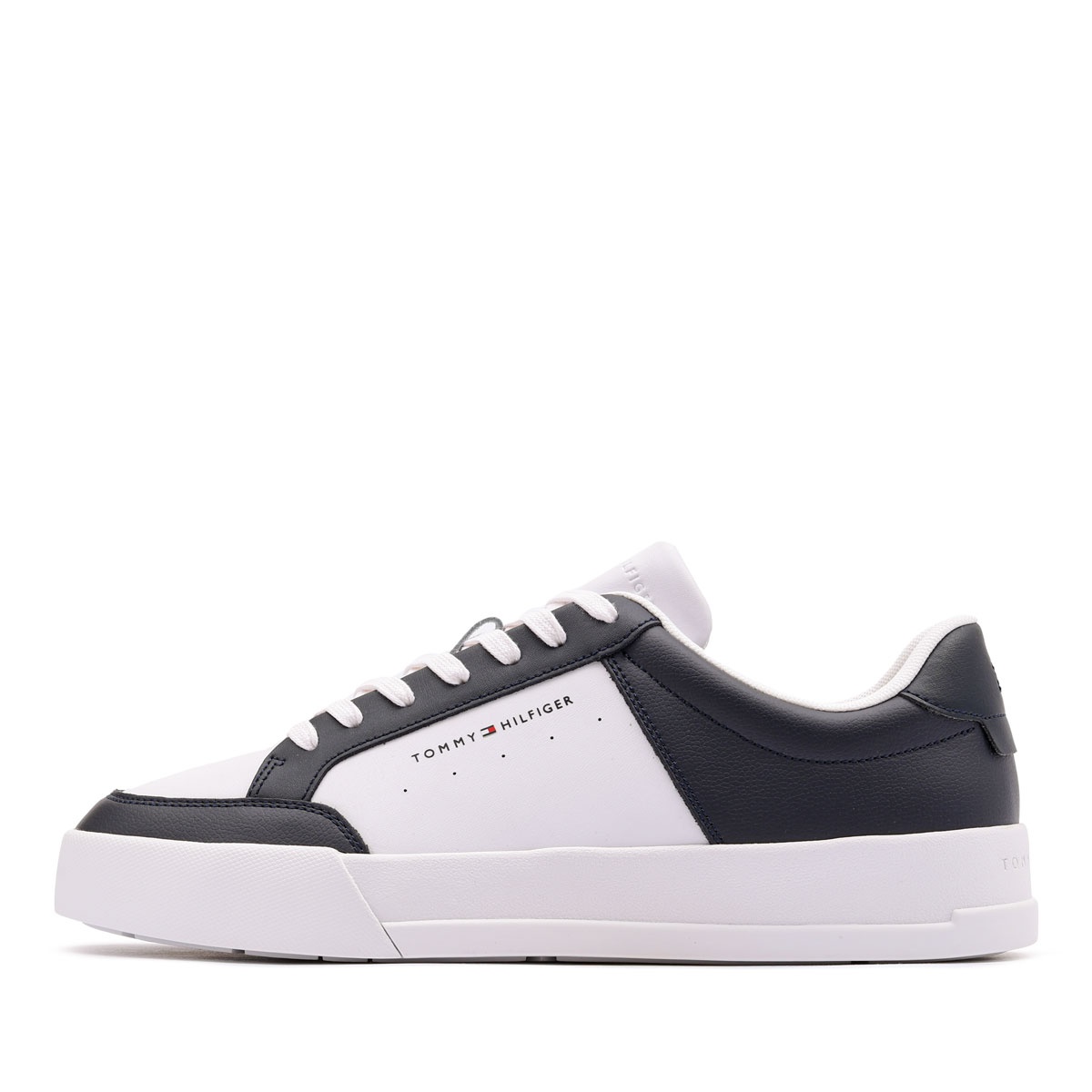 Tommy Hilfiger TH Court Mix Leather Teniși bărbați FM0FM054890K5