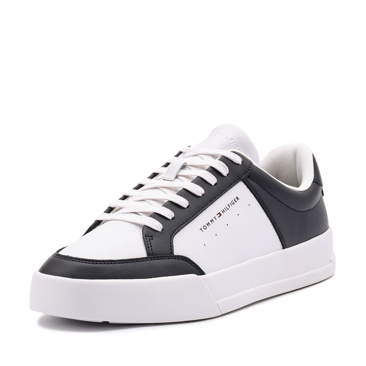 Tommy Hilfiger TH Court Mix Leather Teniși bărbați FM0FM054890K5