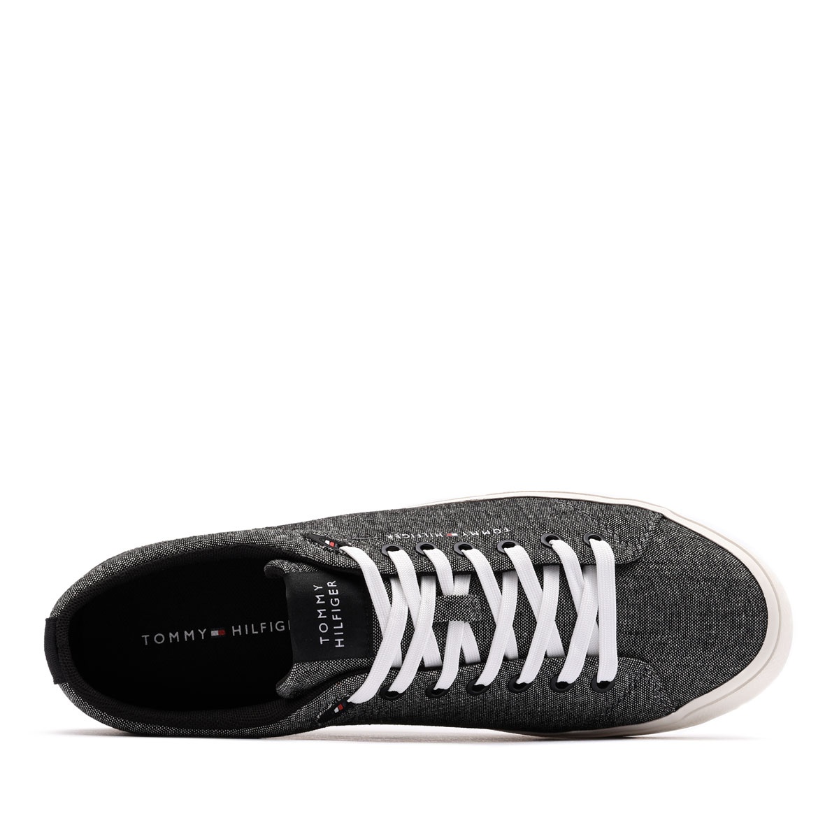Tommy Hilfiger TH Hi Vulc Low Core Chambray Teniși bărbați FM0FM05389BDS