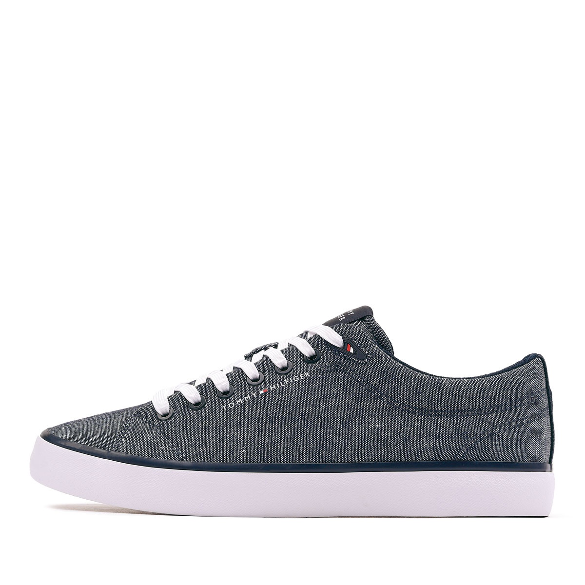 Tommy Hilfiger TH Hi Vulc Low Core Chambray Teniși bărbați FM0FM05389DW5