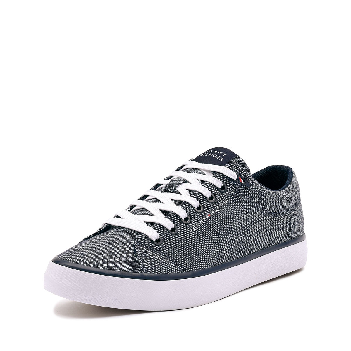 Tommy Hilfiger TH Hi Vulc Low Core Chambray Teniși bărbați FM0FM05389DW5