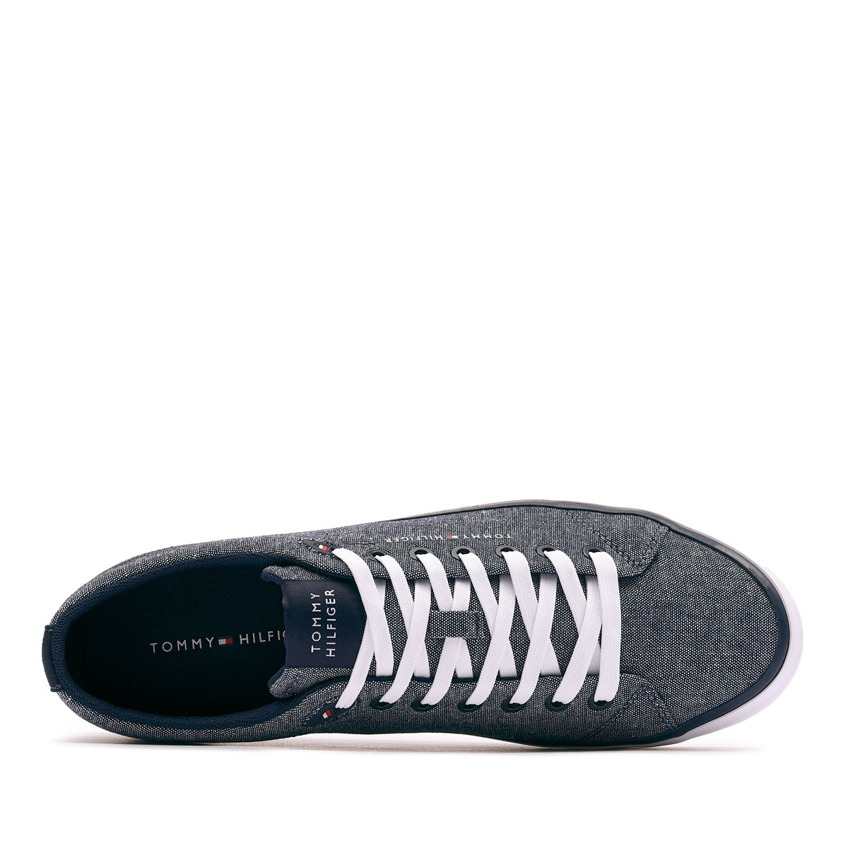 Tommy Hilfiger TH Hi Vulc Low Core Chambray Teniși bărbați FM0FM05389DW5