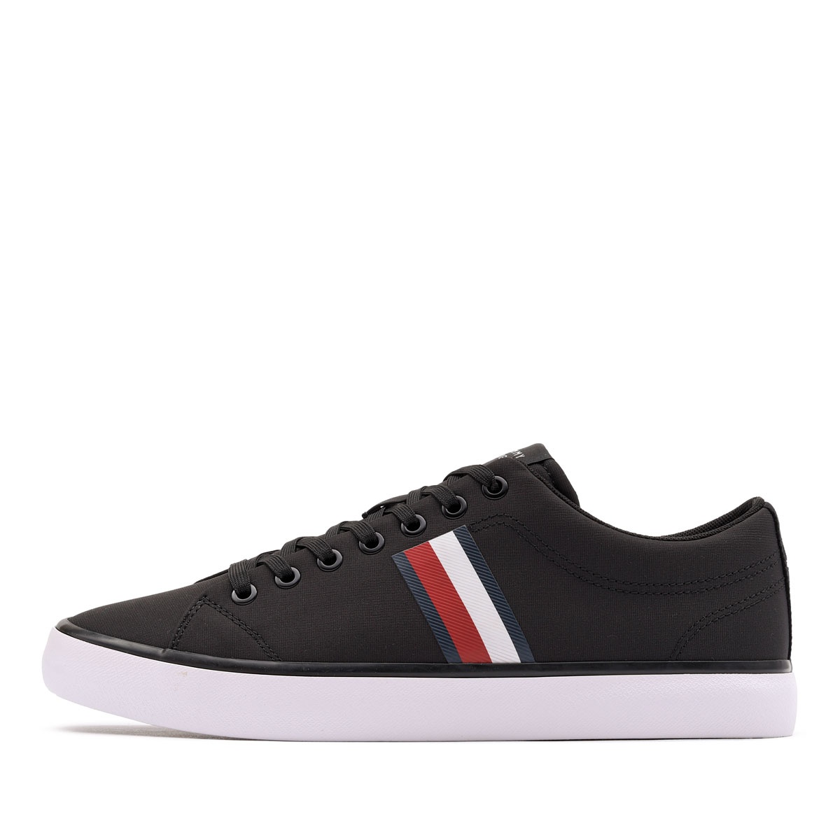 Tommy Hilfiger TH Hi Vulc Low Core Stripes Mesh Teniși bărbați FM0FM05393BDS