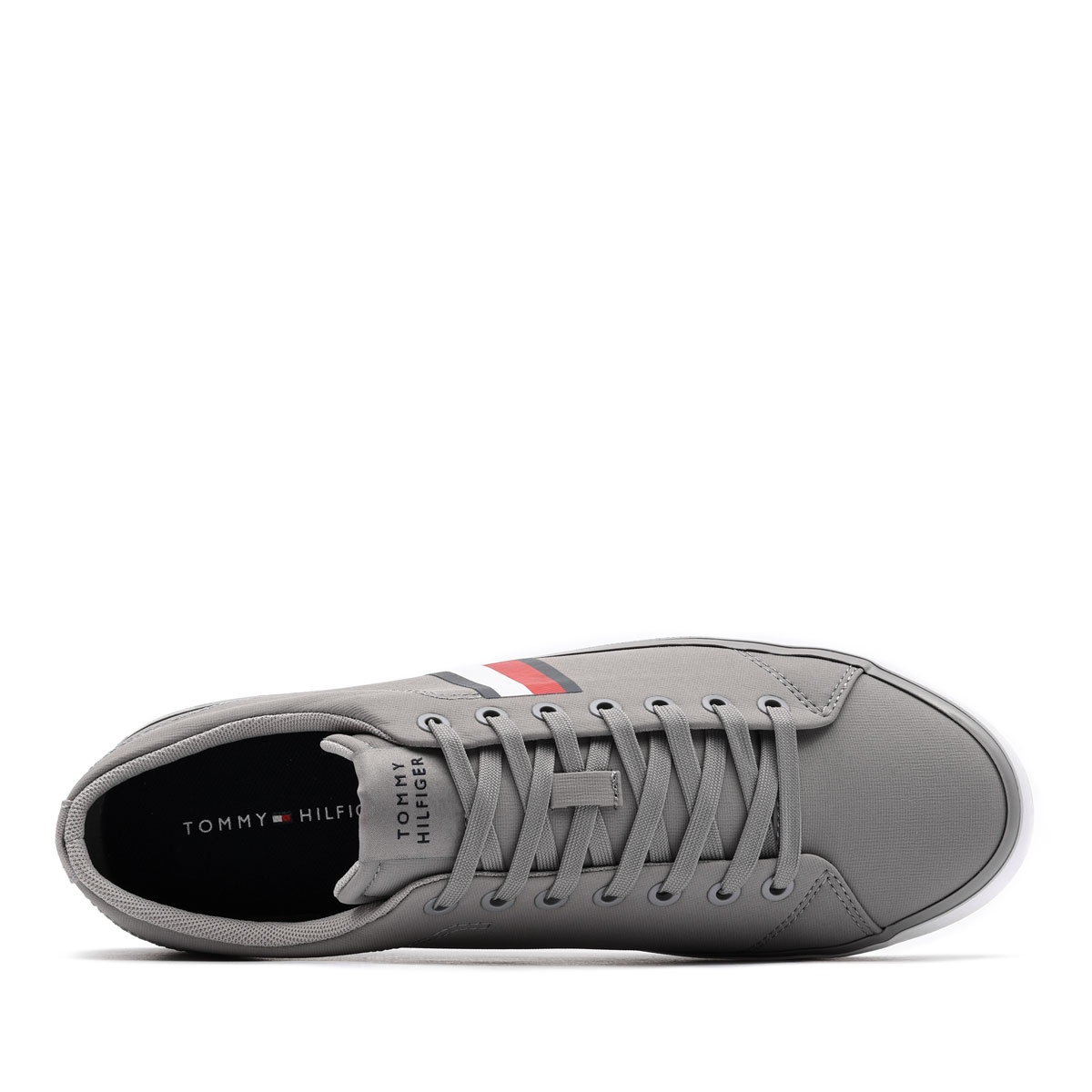 Tommy Hilfiger TH Hi Vulc Low Core Stripes Mesh Teniși bărbați FM0FM05393PRY