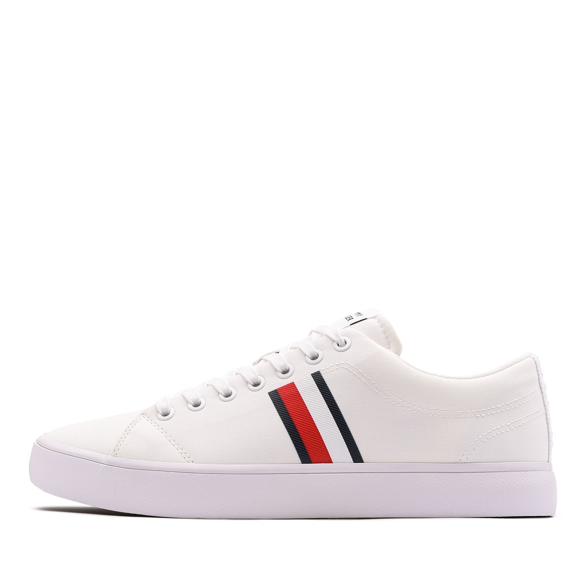 Tommy Hilfiger TH Hi Vulc Low Core Stripes Mesh Teniși bărbați FM0FM05393YBS
