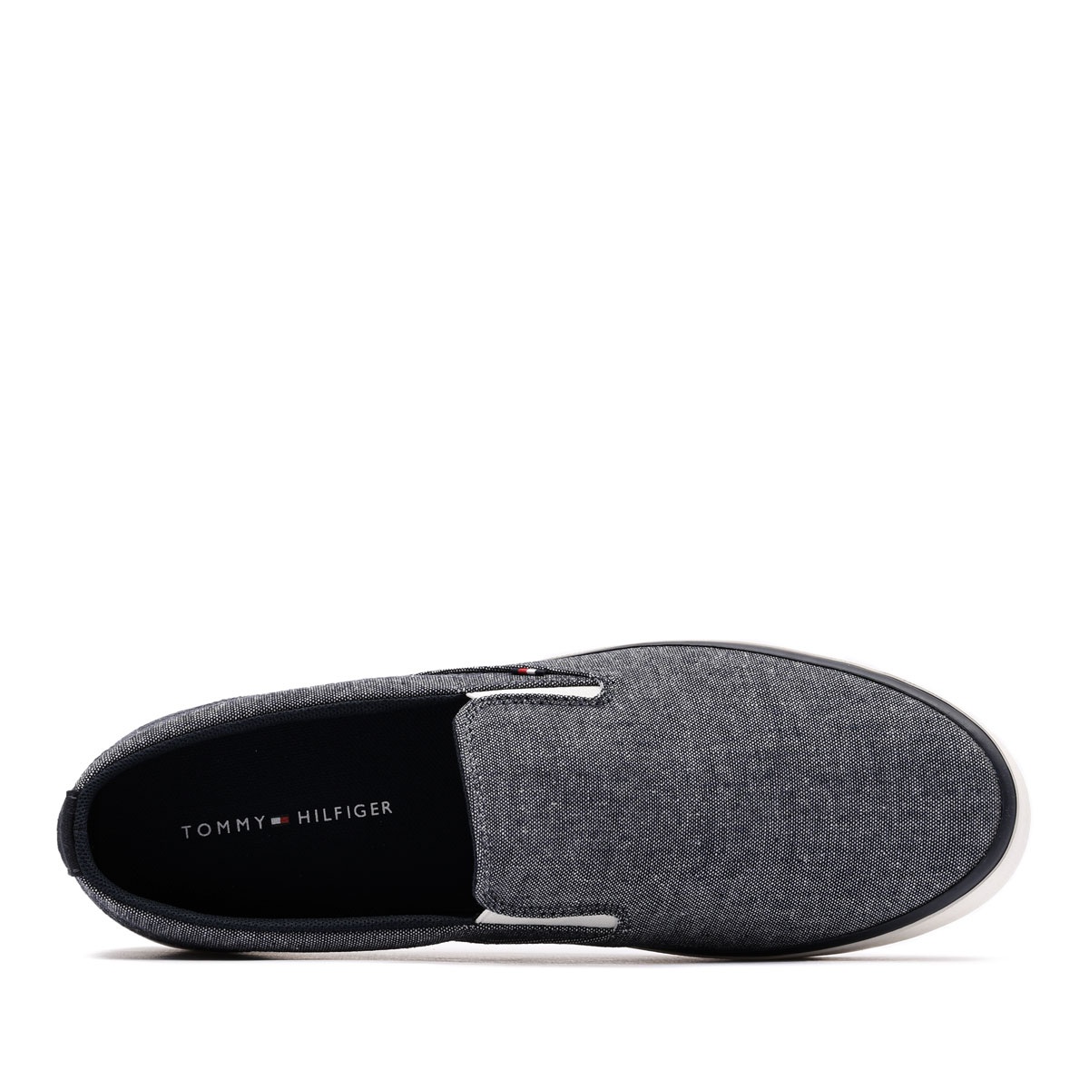 Tommy Hilfiger TH Hi Vulc Low Slip On Ch Teniși bărbați FM0FM05390DW5