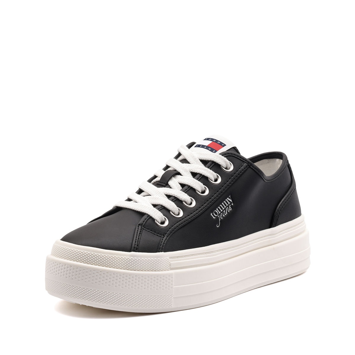 Tommy Hilfiger Tjw Flatform Sneaker Leather Teniși damă EN0EN02964BDS