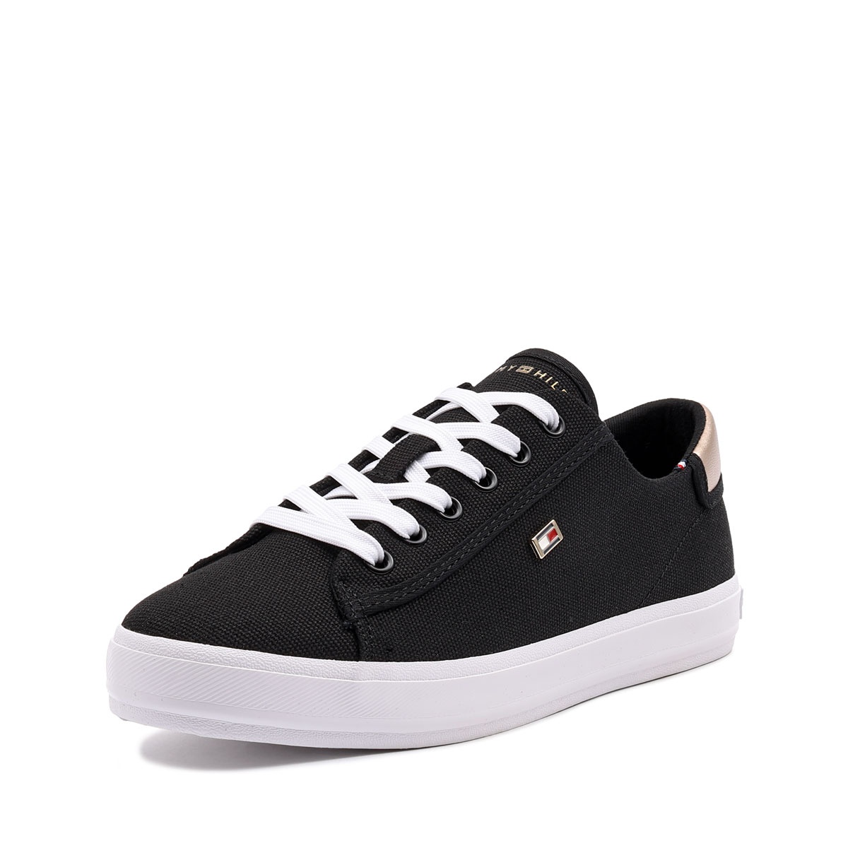 Teniși damă Tommy Hilfiger Vulc Canvas Lace Up Sneaker FW0FW08647BDS Tommy Hilfiger Vulc Canvas Lace Up Sneaker Teniși damă FW0FW08647BDS